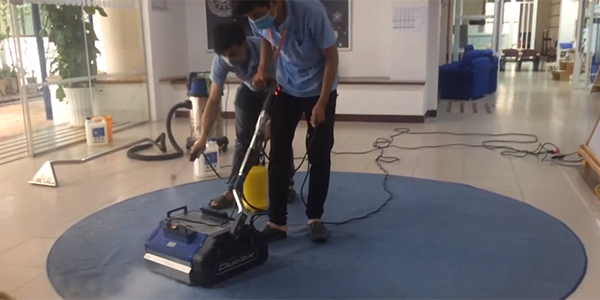 Quy trình thi công của dịch vụ giặt thảm trang trí uy tín, chuyên nghiệp