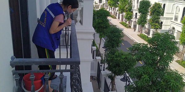 Tìm hiểu công việc vệ sinh chung cư