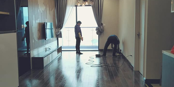 Dọn dẹp chung cư tại Hà Nam