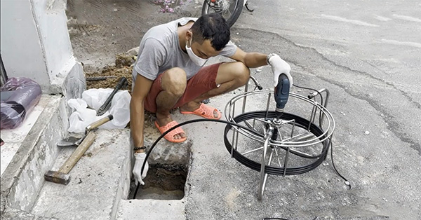 Thông nghẹt cống chuyên nghiệp hiệu quả cao